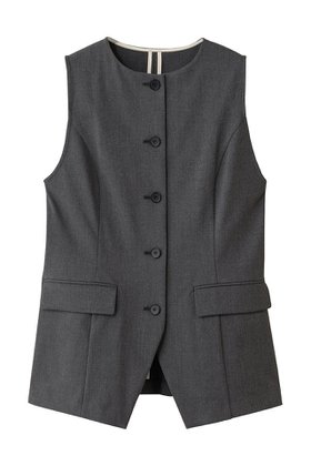 【アンクレイヴ/uncrave】 TRツイル ジレブラウス人気、トレンドファッション・服の通販 founy(ファニー) ファッション Fashion レディースファッション Fashion for Women アウター Coat / Outerwear Collection トップス・カットソー Cut & Sew Tops キャミソール&ノースリーブ Camisoles & Sleeveless Tops シャツ・ブラウス・オフィスカジュアル Elegant Blouses & Button-Ups ベスト&ジレ / 重ね着スタイル Vests & Gilets ジャケット Jacket, Outerwear ツイル Twist, Twisted Detail ノースリーブ Sleeveless, No-Sleeve パイピング Piping, Trim Design フロント Front, Front Design |ID:prp329100004878131