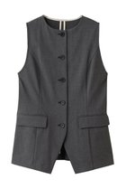 【アンクレイヴ/uncrave】のTRツイル ジレブラウス 人気、トレンドファッション・服の通販 founy(ファニー) ファッション Fashion レディースファッション Fashion for Women アウター Coat / Outerwear Collection トップス・カットソー Cut & Sew Tops キャミソール&ノースリーブ Camisoles & Sleeveless Tops シャツ・ブラウス・オフィスカジュアル Elegant Blouses & Button-Ups ベスト&ジレ / 重ね着スタイル Vests & Gilets ジャケット Jacket, Outerwear ツイル Twist, Twisted Detail ノースリーブ Sleeveless, No-Sleeve パイピング Piping, Trim Design フロント Front, Front Design thumbnail チャコール|ID: prp329100004878131 ipo3291000000036390445