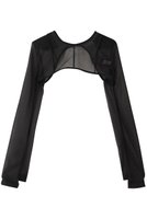 【プランク プロジェクト/PRANK PROJECT】のシアーショートボレロ / Sheer Short Bolero 人気、トレンドファッション・服の通販 founy(ファニー) ファッション Fashion レディースファッション Fashion for Women アウター Coat / Outerwear Collection ボレロ・ショート丈ジャケット / ドレス羽織りに Boleros & Short Jackets トップス・カットソー Cut & Sew Tops シャツ・ブラウス・オフィスカジュアル Elegant Blouses & Button-Ups おすすめ Recommended / Our Picks コンパクト Compact, Small Size シアー Sheer, See-Through ショート Short, Short Length スリーブ Sleeve, Long Sleeve / Short Sleeve タンク Tank Top, Sleeveless Top タンブラー Tumbler, Travel Mug チャーム Charm, Pendant プレート Plate, Dish ボレロ Bolero, Short Cardigan ロング Long, Long-Length エレガント 上品 Elegant 夏 Summer |ID:prp329100004878138