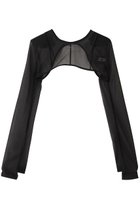 【プランク プロジェクト/PRANK PROJECT】のシアーショートボレロ / Sheer Short Bolero 人気、トレンドファッション・服の通販 founy(ファニー) ファッション Fashion レディースファッション Fashion for Women アウター Coat / Outerwear Collection ボレロ・ショート丈ジャケット / ドレス羽織りに Boleros & Short Jackets トップス・カットソー Cut & Sew Tops シャツ・ブラウス・オフィスカジュアル Elegant Blouses & Button-Ups おすすめ Recommended / Our Picks コンパクト Compact, Small Size シアー Sheer, See-Through ショート Short, Short Length スリーブ Sleeve, Long Sleeve / Short Sleeve タンク Tank Top, Sleeveless Top タンブラー Tumbler, Travel Mug チャーム Charm, Pendant プレート Plate, Dish ボレロ Bolero, Short Cardigan ロング Long, Long-Length エレガント 上品 Elegant 夏 Summer thumbnail BLK(ブラック)|ID: prp329100004878138 ipo3291000000036390564