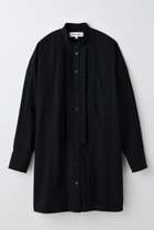 【エンフォルド/ENFOLD】のLOOSE SHIRT/シャツ 人気、トレンドファッション・服の通販 founy(ファニー) ファッション Fashion レディースファッション Fashion for Women トップス・カットソー Cut & Sew Tops シャツ・ブラウス・オフィスカジュアル Elegant Blouses & Button-Ups おすすめ Recommended / Our Picks クラシカル Classical, Vintage-Inspired クラシック Classic, Timeless Style ショート Short, Short Length スリーブ Sleeve, Long Sleeve / Short Sleeve フェミニン Feminine, Girly フリル Frill, Ruffle ルーズ Loose, Oversized ロング Long, Long-Length ワイド Wide, Wide Fit 今季 This Season, Current Season thumbnail ブラック|ID: prp329100004878231 ipo3291000000036391334