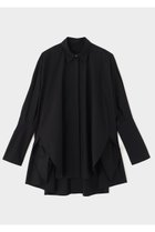 【ル フィル/LE PHIL】のオーバーサイズロングカフスシャツ ブラック|ID: prp329100004878257 ipo3291000000036391583