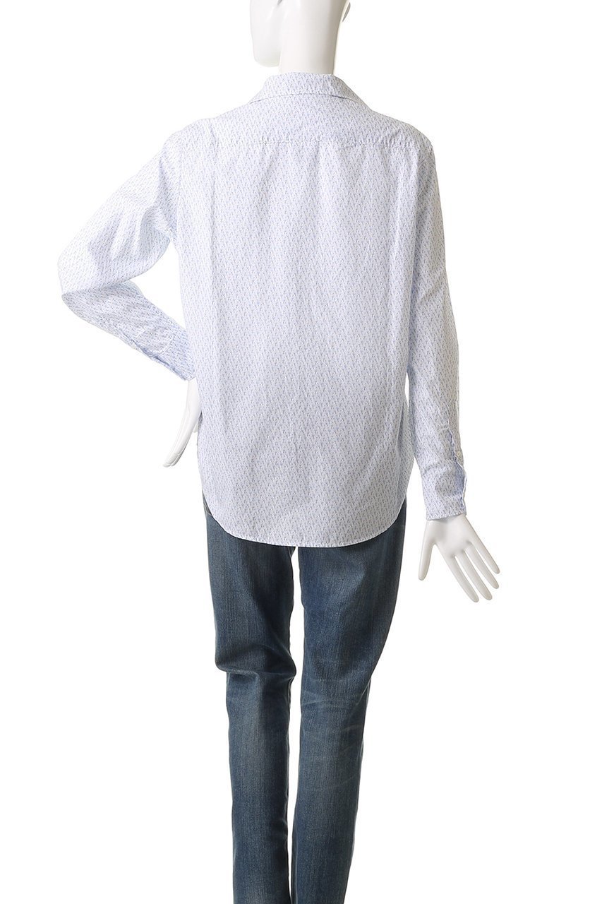 【フランク&アイリーン/Frank&Eileen】のEILEEN イタリアンコットン フラミンゴモチーフ シャツ 人気、トレンドファッション・服の通販 founy(ファニー) 　ファッション　Fashion　レディースファッション　Fashion for Women　トップス・カットソー　Cut & Sew Tops　シャツ・ブラウス・オフィスカジュアル　Elegant Blouses & Button-Ups　スリーブ　Sleeve, Long Sleeve / Short Sleeve　デニム　Denim, Jeans Material　モチーフ　Motif, Design Theme　リゾート　Resort, Vacation Style　ロング　Long, Long-Length　other-4|ID: prp329100004878261 ipo3291000000036391610