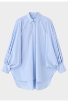 【ル フィル/LE PHIL】のSOLOTEXブロードバックギャザーブラウス 人気、トレンドファッション・服の通販 founy(ファニー) ファッション Fashion レディースファッション Fashion for Women トップス・カットソー Cut & Sew Tops シャツ・ブラウス・オフィスカジュアル Elegant Blouses & Button-Ups バッグ Bags ギャザー Gathered, Ruffled スリーブ Sleeve, Long Sleeve / Short Sleeve ロング Long, Long-Length thumbnail ブルー|ID: prp329100004878267 ipo3291000000036391855