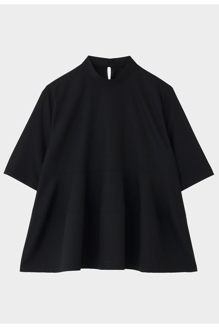 【ル フィル/LE PHIL】のドライウールハーフスリーブブラウス インテリア・キッズ・メンズ・レディースファッション・服の通販 founy(ファニー) https://founy.com/ ファッション Fashion レディースファッション Fashion for Women トップス・カットソー Cut & Sew Tops シャツ・ブラウス・オフィスカジュアル Elegant Blouses & Button-Ups おすすめ Recommended / Our Picks ショート Short, Short Length シンプル Simple, Minimal スタンド Stand Collar, Upright Stand スリーブ Sleeve, Long Sleeve / Short Sleeve セットアップ Set-Up, Coordinated Outfit フェミニン Feminine, Girly フレア Flare, Flared リボン Ribbon, Bow ワイド Wide, Wide Fit 半袖 Short Sleeve, Half Sleeve 夏 Summer |ID: prp329100004878273 ipo3291000000036391956