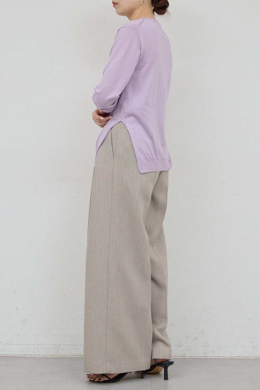 【ガリャルダガランテ/GALLARDAGALANTE】の【HERITANOVUM】シーアイランドコットンプルオーバー 人気、トレンドファッション・服の通販 founy(ファニー) 　ファッション　Fashion　レディースファッション　Fashion for Women　トップス・カットソー　Cut & Sew Tops　シャツ・ブラウス・オフィスカジュアル　Elegant Blouses & Button-Ups　カジュアルプルオーバー・ニットトップス　Pullovers & Knit Tops / Casual Pullovers　シンプル　Simple, Minimal　スタンダード　Standard, Basic　スリーブ　Sleeve, Long Sleeve / Short Sleeve　パープル　Purple, Violet　ベーシック　Basic, Essential　ロング　Long, Long-Length　再入荷　Restock / Back in Stock　春　Spring　other-3|ID: prp329100004878310 ipo3291000000036392771