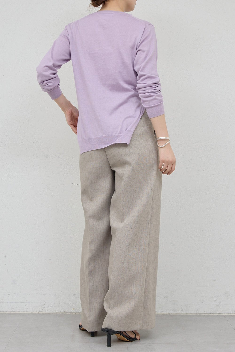 【ガリャルダガランテ/GALLARDAGALANTE】の【HERITANOVUM】シーアイランドコットンプルオーバー 人気、トレンドファッション・服の通販 founy(ファニー) 　ファッション　Fashion　レディースファッション　Fashion for Women　トップス・カットソー　Cut & Sew Tops　シャツ・ブラウス・オフィスカジュアル　Elegant Blouses & Button-Ups　カジュアルプルオーバー・ニットトップス　Pullovers & Knit Tops / Casual Pullovers　シンプル　Simple, Minimal　スタンダード　Standard, Basic　スリーブ　Sleeve, Long Sleeve / Short Sleeve　パープル　Purple, Violet　ベーシック　Basic, Essential　ロング　Long, Long-Length　再入荷　Restock / Back in Stock　春　Spring　other-4|ID: prp329100004878310 ipo3291000000036392772