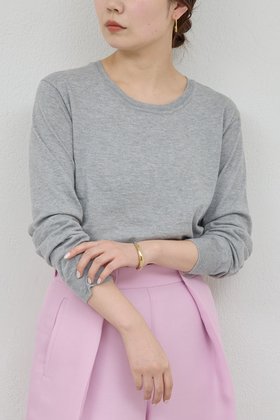 【ガリャルダガランテ/GALLARDAGALANTE】 【HERITANOVUM】シーアイランドコットンプルオーバー人気、トレンドファッション・服の通販 founy(ファニー) ファッション Fashion レディースファッション Fashion for Women トップス・カットソー Cut & Sew Tops シャツ・ブラウス・オフィスカジュアル Elegant Blouses & Button-Ups カジュアルプルオーバー・ニットトップス Pullovers & Knit Tops / Casual Pullovers シンプル Simple, Minimal スタンダード Standard, Basic スリーブ Sleeve, Long Sleeve / Short Sleeve パープル Purple, Violet ベーシック Basic, Essential ロング Long, Long-Length 新作・新入荷 New Arrivals / New In 春 Spring |ID:prp329100004878310