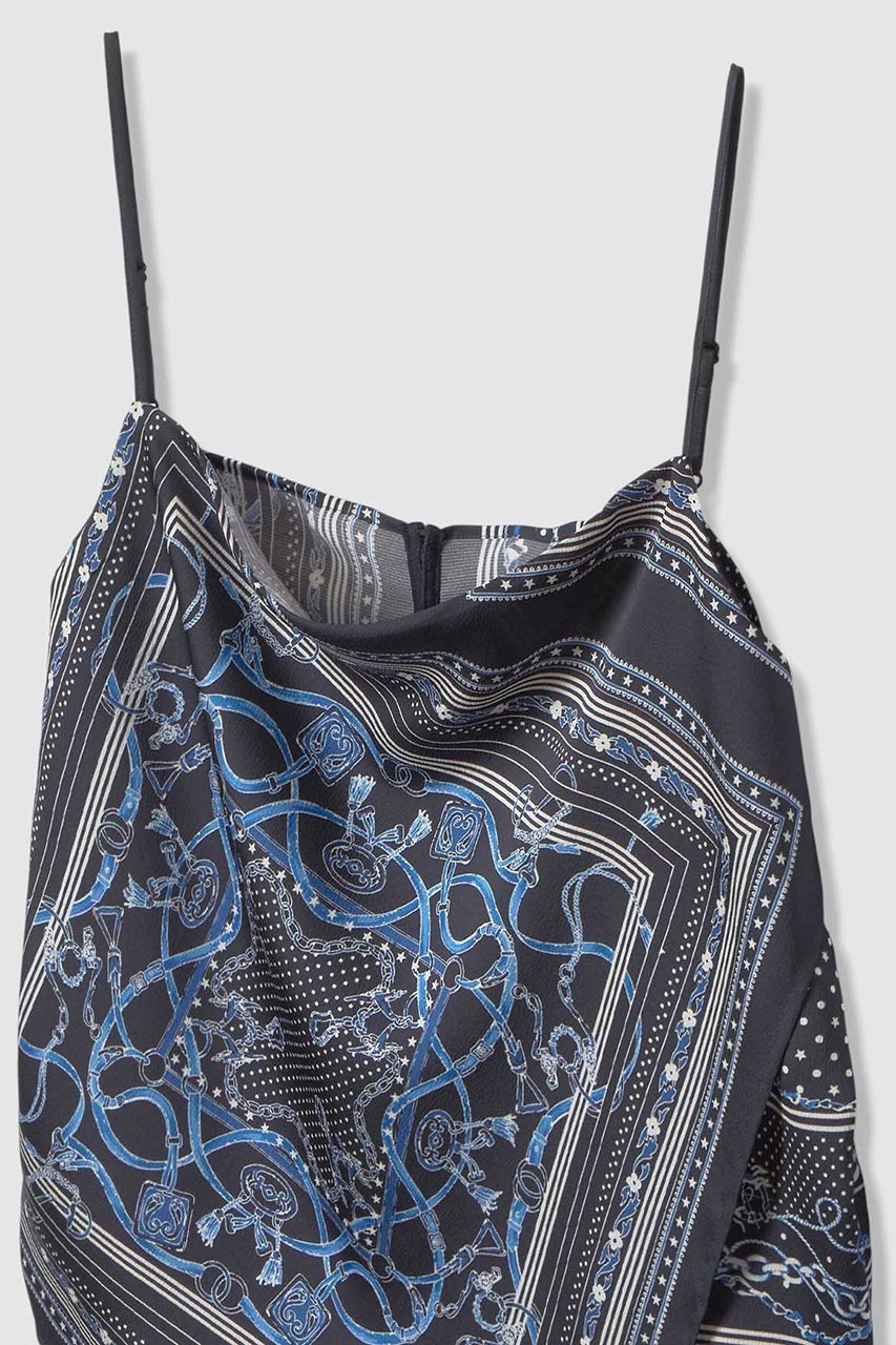 【アナイ/ANAYI】の【セットアップ対象商品】スカーフプリントキャミソール 人気、トレンドファッション・服の通販 founy(ファニー) 　ファッション　Fashion　レディースファッション　Fashion for Women　トップス・カットソー　Cut & Sew Tops　キャミソール&ノースリーブ　Camisoles & Sleeveless Tops　シャツ・ブラウス・オフィスカジュアル　Elegant Blouses & Button-Ups　おすすめ　Recommended / Our Picks　アシンメトリー　Asymmetrical Style　カットソー　Cut and Sewn Top　キャミソール　Camisole, Spaghetti Strap Top　スカーフ　Scarf, Neckwear　セットアップ　Set-Up, Coordinated Outfit　チェーン　Chain, Chain Strap　トレンド　Trend, Trending Now　ドット　Polka Dot, Dot Pattern　ノースリーブ　Sleeveless, No-Sleeve　プリント　Print, Printed Pattern　モチーフ　Motif, Design Theme　再入荷　Restock / Back in Stock　other-4|ID: prp329100004878320 ipo3291000000036393138