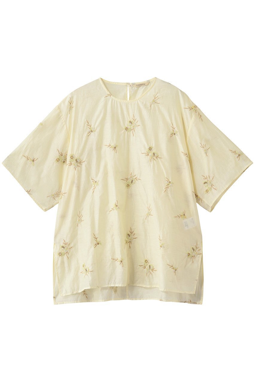 【カレンソロジー/Curensology】のフラワービーズTOPS 人気、トレンドファッション・服の通販 founy(ファニー) 　ファッション　Fashion　レディースファッション　Fashion for Women　トップス・カットソー　Cut & Sew Tops　シャツ・ブラウス・オフィスカジュアル　Elegant Blouses & Button-Ups　ショート　Short, Short Length　スリーブ　Sleeve, Long Sleeve / Short Sleeve　フラワー　Flower, Floral　モチーフ　Motif, Design Theme　エレガント 上品　Elegant　夏　Summer　新作・新入荷　New Arrivals / New In　春　Spring　S/S・春夏　SS, Spring/Summer, Warm Season　 other-1|ID: prp329100004878321 ipo3291000000036393142