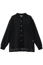 【プルミエ アロンディスモン/1er Arrondissement】の【LOWER】18Gシアーボタンシャツ ブラック|ID: prp329100004878327 ipo3291000000036393188