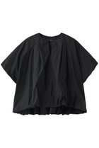【ミズイロ インド/mizuiro ind】のballon no collar shirt シャツ 人気、トレンドファッション・服の通販 founy(ファニー) ファッション Fashion レディースファッション Fashion for Women トップス・カットソー Cut & Sew Tops シャツ・ブラウス・オフィスカジュアル Elegant Blouses & Button-Ups ショート Short, Short Length スキッパー Skipper, Open Collar スリーブ Sleeve, Long Sleeve / Short Sleeve バルーン Balloon, Balloon Silhouette リラックス Relax, Relaxed Fit 再入荷 Restock / Back in Stock thumbnail black|ID: prp329100004878334 ipo3291000000036393254