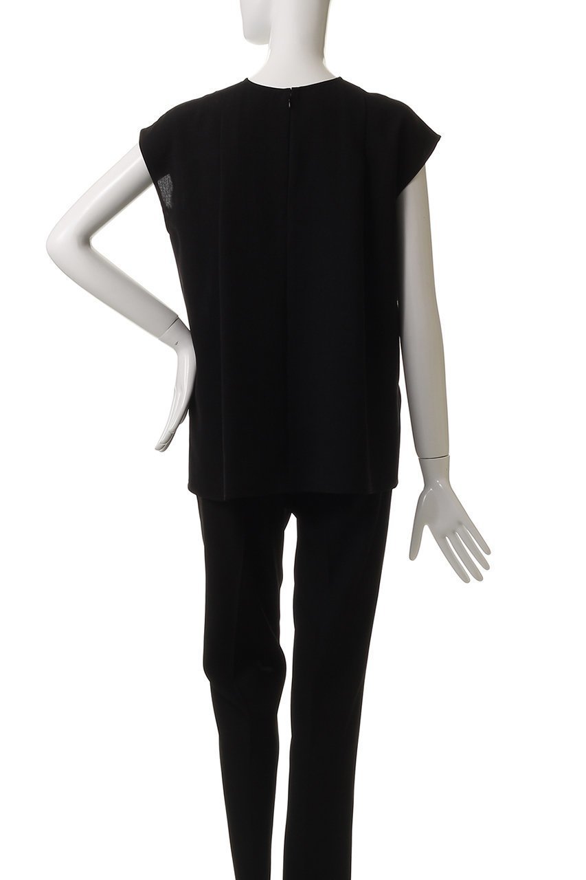 【アンクレイヴ/uncrave】のドライタッチトロ ノースリーブブラウス 人気、トレンドファッション・服の通販 founy(ファニー) 　ファッション　Fashion　レディースファッション　Fashion for Women　トップス・カットソー　Cut & Sew Tops　キャミソール&ノースリーブ　Camisoles & Sleeveless Tops　シャツ・ブラウス・オフィスカジュアル　Elegant Blouses & Button-Ups　スリット　Slit, Slit Detail　ノースリーブ　Sleeveless, No-Sleeve　洗える　Machine Washable　other-4|ID: prp329100004878365 ipo3291000000036393822