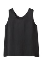 【プルミエ アロンディスモン/1er Arrondissement】のキュプラフィブリルタンクトップ 人気、トレンドファッション・服の通販 founy(ファニー) ファッション Fashion レディースファッション Fashion for Women トップス・カットソー Cut & Sew Tops キャミソール&ノースリーブ Camisoles & Sleeveless Tops シャツ・ブラウス・オフィスカジュアル Elegant Blouses & Button-Ups とろみ Fluid, Flowy Fabric インナー Innerwear エレガント 上品 Elegant ジャケット Jacket, Outerwear タンク Tank Top, Sleeveless Top ノースリーブ Sleeveless, No-Sleeve thumbnail ブラック|ID: prp329100004878415 ipo3291000000036393911