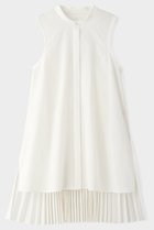 【ル フィル/LE PHIL】のSOLOTEXブロードバックプリーツブラウス 人気、トレンドファッション・服の通販 founy(ファニー) ファッション Fashion レディースファッション Fashion for Women トップス・カットソー Cut & Sew Tops キャミソール&ノースリーブ Camisoles & Sleeveless Tops シャツ・ブラウス・オフィスカジュアル Elegant Blouses & Button-Ups バッグ Bags アメリカン American Style エレガント 上品 Elegant カッティング Cutting Detail シンプル Simple, Minimal スリーブ Sleeve, Long Sleeve / Short Sleeve ノースリーブ Sleeveless, No-Sleeve プリーツ Pleats, Pleated thumbnail ホワイト|ID: prp329100004878461 ipo3291000000036394322