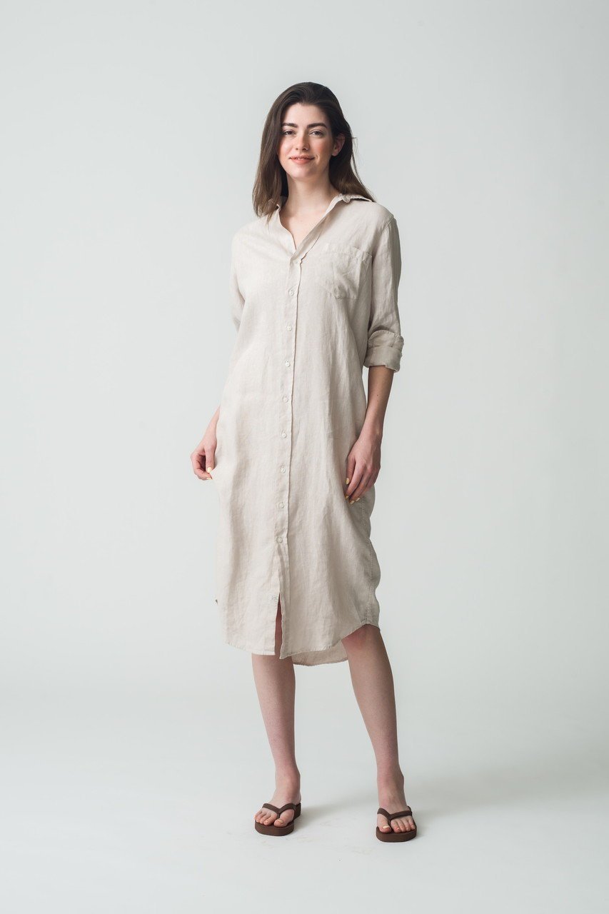 【フランク&アイリーン/Frank&Eileen】のRORY ウォッシュドリネン ロングシャツ 人気、トレンドファッション・服の通販 founy(ファニー) 　ファッション　Fashion　レディースファッション　Fashion for Women　トップス・カットソー　Cut & Sew Tops　シャツ・ブラウス・オフィスカジュアル　Elegant Blouses & Button-Ups　おすすめ　Recommended / Our Picks　スリーブ　Sleeve, Long Sleeve / Short Sleeve　リネン　Linen, Linen Fabric　ロング　Long, Long-Length　羽織　Haori, Light Jacket　other-8|ID: prp329100004878480 ipo3291000000036394624