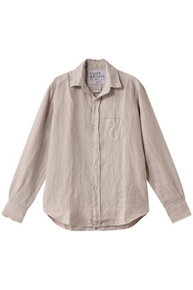 【フランク&アイリーン/Frank&Eileen】 EILEEN ウォッシュドリネン シャツ人気、トレンドファッション・服の通販 founy(ファニー) ファッション Fashion レディースファッション Fashion for Women トップス・カットソー Cut & Sew Tops シャツ・ブラウス・オフィスカジュアル Elegant Blouses & Button-Ups シンプル Simple, Minimal スリーブ Sleeve, Long Sleeve / Short Sleeve ロング Long, Long-Length 夏 Summer 春 Spring S/S・春夏 SS, Spring/Summer, Warm Season 羽織 Haori, Light Jacket |ID:prp329100004878482