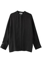 【プルミエ アロンディスモン/1er Arrondissement】のキュプラフィブリルシャツ ブラック|ID: prp329100004878547 ipo3291000000036396302