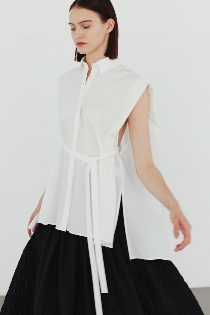 【ル フィル/LE PHIL】の《LE PHIL》SOLOTEX ストレッチブラウス インテリア・キッズ・メンズ・レディースファッション・服の通販 founy(ファニー) https://founy.com/ ファッション Fashion レディースファッション Fashion for Women トップス・カットソー Cut & Sew Tops シャツ・ブラウス・オフィスカジュアル Elegant Blouses & Button-Ups ショート Short, Short Length スタンダード Standard, Basic ストレッチ Stretch, Stretchy Fabric スリーブ Sleeve, Long Sleeve / Short Sleeve ノースリーブ Sleeveless, No-Sleeve ボックス Boxy, Box Shape レギンス Leggings, Stretch Pants ロング Long, Long-Length 新作・新入荷 New Arrivals / New In |ID: prp329100004878576 ipo3291000000036396671