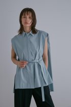 【ル フィル/LE PHIL】の《LE PHIL》SOLOTEX ストレッチブラウス ブルー|ID: prp329100004878576 ipo3291000000036396673