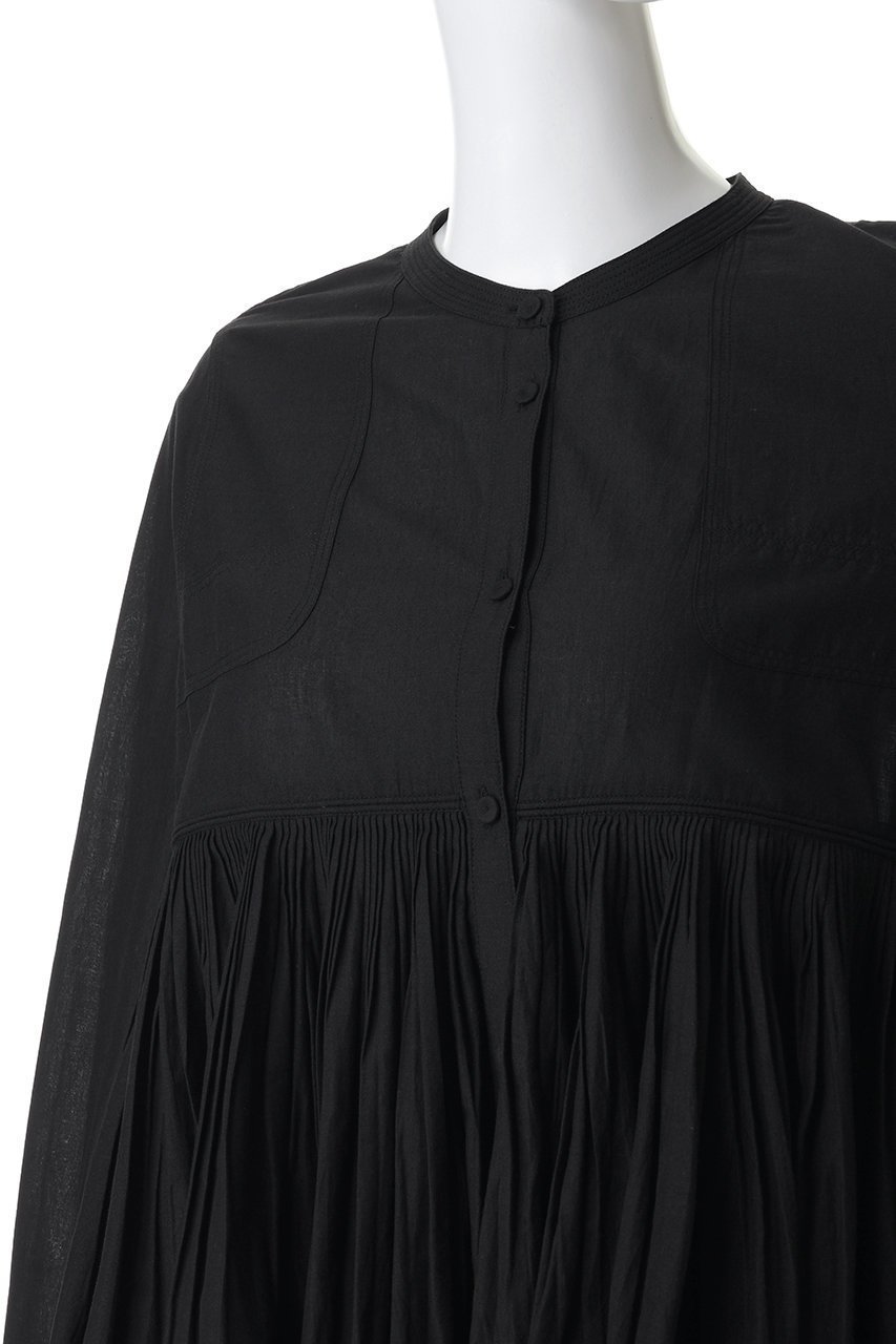 【ガリャルダガランテ/GALLARDAGALANTE】の【Dhritie】(手洗い可)タックブラウス 人気、トレンドファッション・服の通販 founy(ファニー) 　ファッション　Fashion　レディースファッション　Fashion for Women　トップス・カットソー　Cut & Sew Tops　シャツ・ブラウス・オフィスカジュアル　Elegant Blouses & Button-Ups　おすすめ　Recommended / Our Picks　スリーブ　Sleeve, Long Sleeve / Short Sleeve　ロング　Long, Long-Length　新作・新入荷　New Arrivals / New In　春　Spring　羽織　Haori, Light Jacket　other-5|ID: prp329100004878593 ipo3291000000036396922