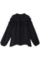 【デザイン ワークス/DESIGN WORKS】のジョーゼットシアーフリルブラウス 人気、トレンドファッション・服の通販 founy(ファニー) ファッション Fashion レディースファッション Fashion for Women トップス・カットソー Cut & Sew Tops シャツ・ブラウス・オフィスカジュアル Elegant Blouses & Button-Ups おすすめ Recommended / Our Picks ジョーゼット Georgette, Semi-Sheer Fabric スラックス Slacks, Dress Pants スリーブ Sleeve, Long Sleeve / Short Sleeve デニム Denim, Jeans Material バランス Balance, Style Balance ボトム Bottoms, Lower Wear ミックス Mix, Mixed Style ヨーク Yoke, Yoke Design ロング Long, Long-Length エレガント 上品 Elegant 新作・新入荷 New Arrivals / New In thumbnail ネイビー|ID: prp329100004878595 ipo3291000000036396926