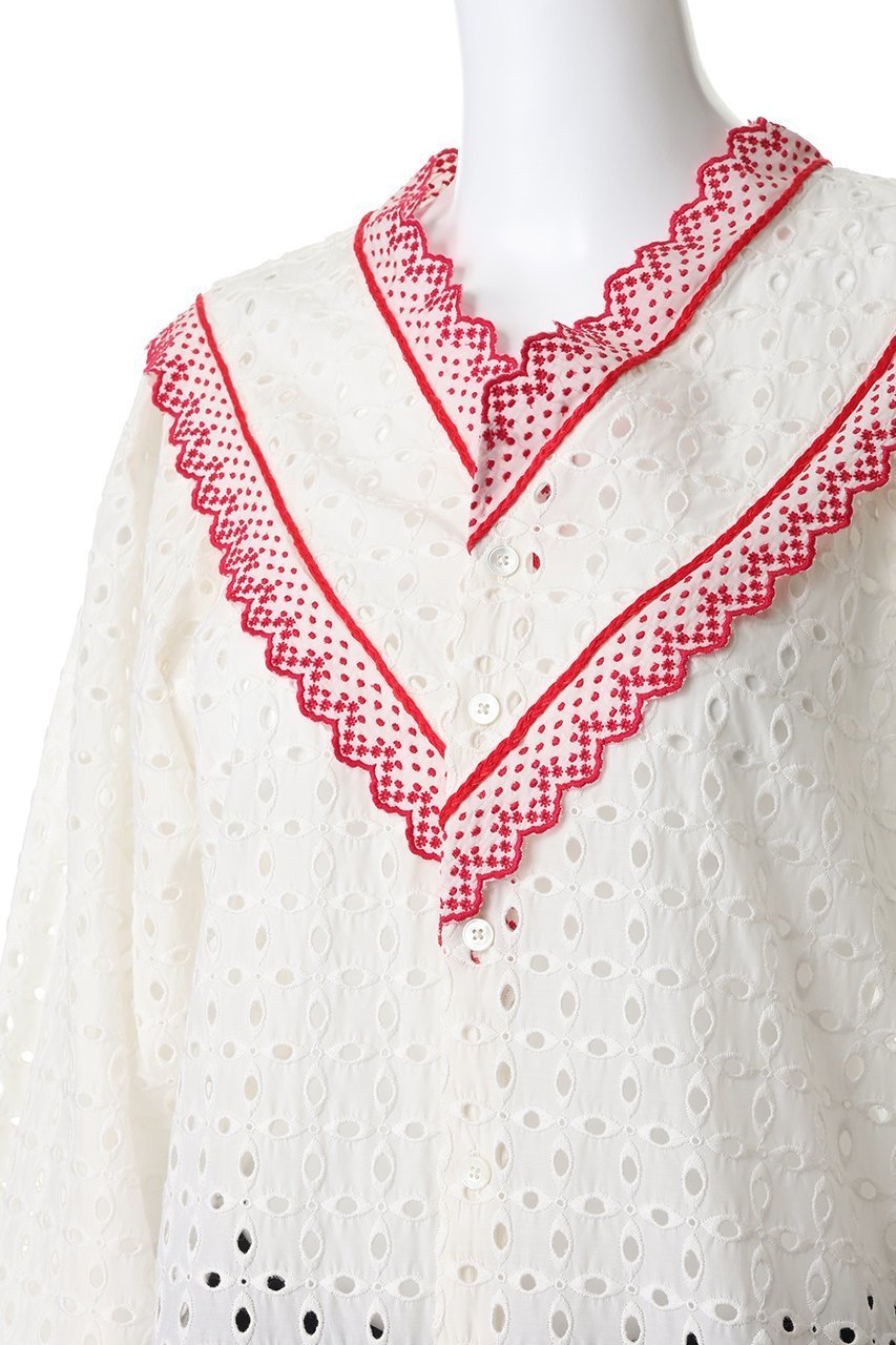 【マルティニーク/martinique】の【CURRENTAGE】ヴィンテージレースブラウス 人気、トレンドファッション・服の通販 founy(ファニー) 　ファッション　Fashion　レディースファッション　Fashion for Women　アウター　Coat / Outerwear Collection　トップス・カットソー　Cut & Sew Tops　シャツ・ブラウス・オフィスカジュアル　Elegant Blouses & Button-Ups　ベスト&ジレ / 重ね着スタイル　Vests & Gilets　スリーブ　Sleeve, Long Sleeve / Short Sleeve　センター　Center, Center Line　フレア　Flare, Flared　マニッシュ　Mannish, Boyish　レース　Lace, Lace Fabric　ロング　Long, Long-Length　夏　Summer　新作・新入荷　New Arrivals / New In　春　Spring　S/S・春夏　SS, Spring/Summer, Warm Season　other-5|ID: prp329100004878599 ipo3291000000036396962