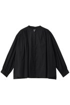 【ミディウミ/MidiUmi】のgathered wide shirt シャツ 人気、トレンドファッション・服の通販 founy(ファニー) ファッション Fashion レディースファッション Fashion for Women トップス・カットソー Cut & Sew Tops シャツ・ブラウス・オフィスカジュアル Elegant Blouses & Button-Ups ギャザー Gathered, Ruffled スリーブ Sleeve, Long Sleeve / Short Sleeve デニム Denim, Jeans Material フェミニン Feminine, Girly フレア Flare, Flared リラックス Relax, Relaxed Fit ロング Long, Long-Length 新作・新入荷 New Arrivals / New In thumbnail black|ID: prp329100004878622 ipo3291000000036397121