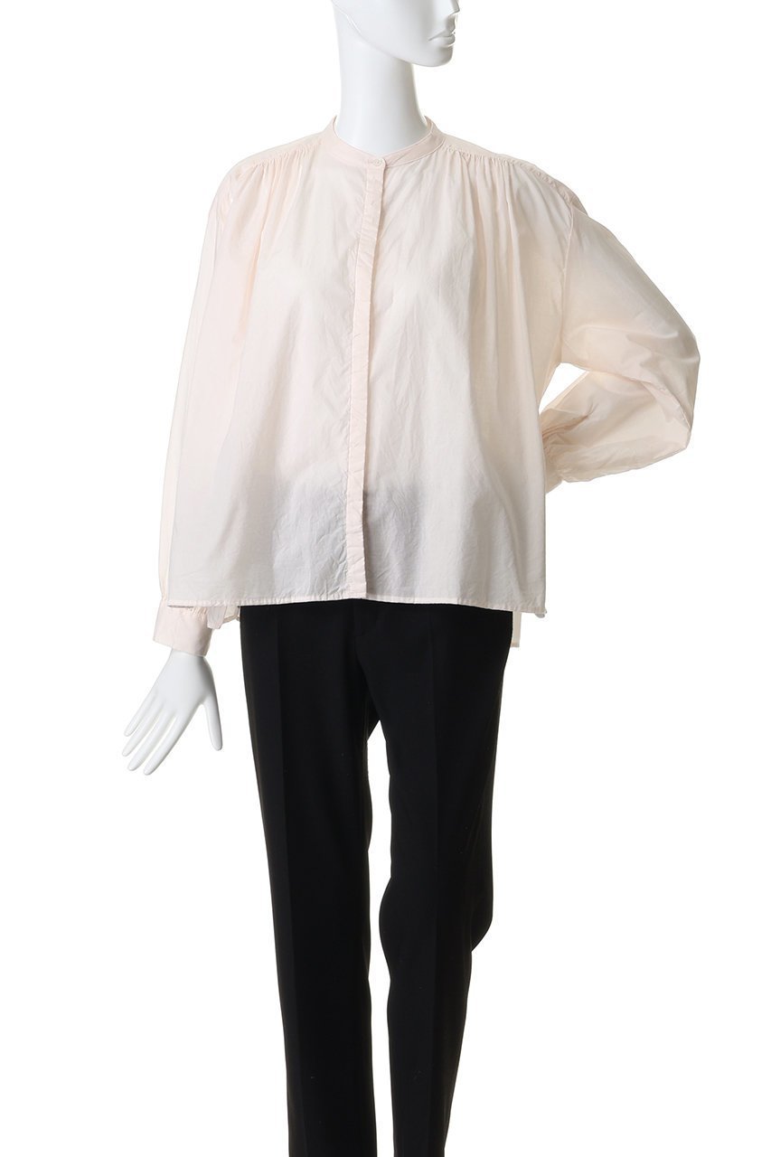 【ミディウミ/MidiUmi】のgathered wide shirt シャツ 人気、トレンドファッション・服の通販 founy(ファニー) 　ファッション　Fashion　レディースファッション　Fashion for Women　トップス・カットソー　Cut & Sew Tops　シャツ・ブラウス・オフィスカジュアル　Elegant Blouses & Button-Ups　ギャザー　Gathered, Ruffled　スリーブ　Sleeve, Long Sleeve / Short Sleeve　デニム　Denim, Jeans Material　フェミニン　Feminine, Girly　フレア　Flare, Flared　リラックス　Relax, Relaxed Fit　ロング　Long, Long-Length　新作・新入荷　New Arrivals / New In　other-2|ID: prp329100004878622 ipo3291000000036397122