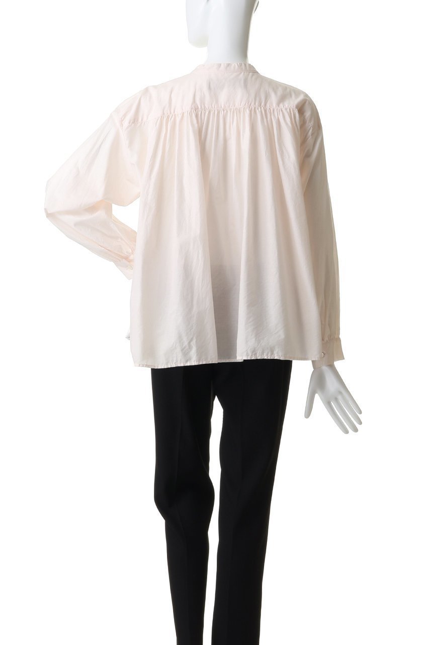 【ミディウミ/MidiUmi】のgathered wide shirt シャツ 人気、トレンドファッション・服の通販 founy(ファニー) 　ファッション　Fashion　レディースファッション　Fashion for Women　トップス・カットソー　Cut & Sew Tops　シャツ・ブラウス・オフィスカジュアル　Elegant Blouses & Button-Ups　ギャザー　Gathered, Ruffled　スリーブ　Sleeve, Long Sleeve / Short Sleeve　デニム　Denim, Jeans Material　フェミニン　Feminine, Girly　フレア　Flare, Flared　リラックス　Relax, Relaxed Fit　ロング　Long, Long-Length　新作・新入荷　New Arrivals / New In　other-4|ID: prp329100004878622 ipo3291000000036397126