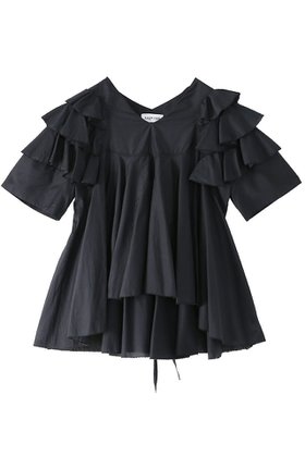 【アユーシ/AAYUSHI】のダブルラッフルブラウス 人気、トレンドファッション・服の通販 founy(ファニー) ファッション Fashion レディースファッション Fashion for Women トップス・カットソー Cut & Sew Tops シャツ・ブラウス・オフィスカジュアル Elegant Blouses & Button-Ups インド Indian Textile ショート Short, Short Length シルク Silk, 100% Silk スラックス Slacks, Dress Pants スリーブ Sleeve, Long Sleeve / Short Sleeve ダウン Down, Puffer デニム Denim, Jeans Material バランス Balance, Style Balance モダン Modern, Contemporary ラッフル Ruffle, Frill おすすめ Recommended / Our Picks エレガント 上品 Elegant 新作・新入荷 New Arrivals / New In |ID:prp329100004878624