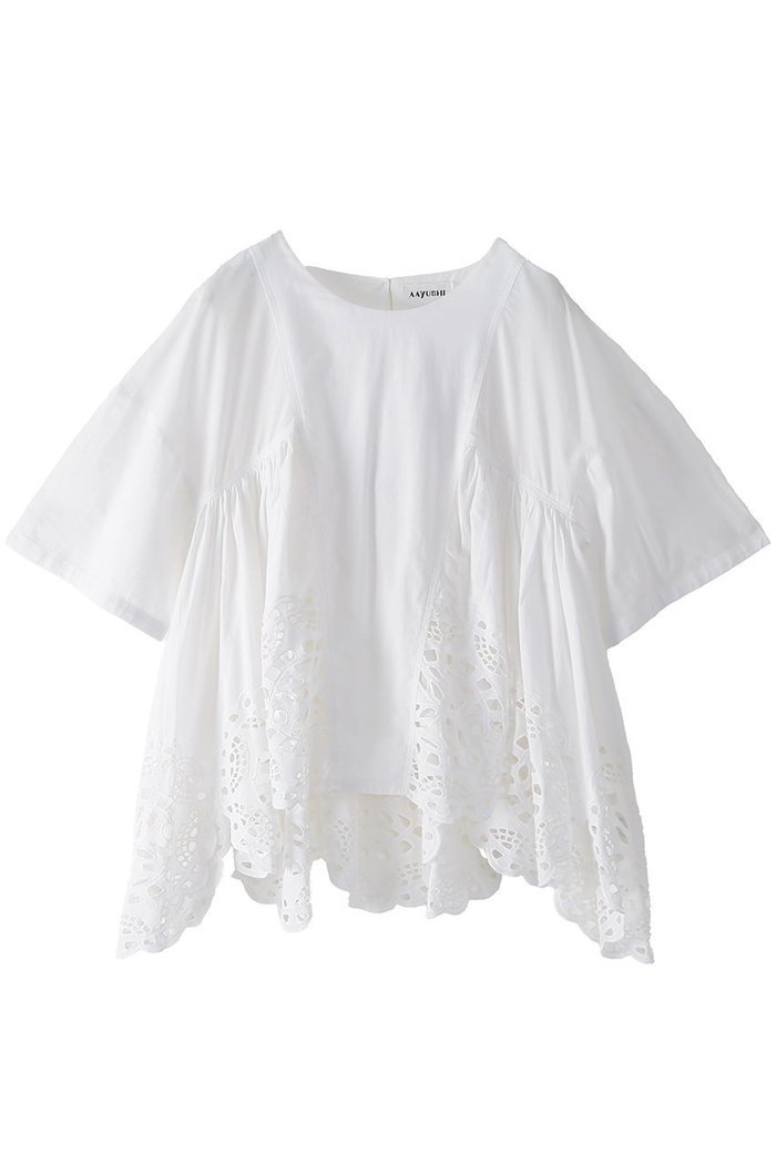 【アユーシ/AAYUSHI】のイスラミックカットワークブラウス インテリア・キッズ・メンズ・レディースファッション・服の通販 founy(ファニー) https://founy.com/ ファッション Fashion レディースファッション Fashion for Women トップス・カットソー Cut & Sew Tops シャツ・ブラウス・オフィスカジュアル Elegant Blouses & Button-Ups インド Indian Textile 春 Spring ショート Short, Short Length スリーブ Sleeve, Long Sleeve / Short Sleeve セットアップ Set-Up, Coordinated Outfit デニム Denim, Jeans Material バランス Balance, Style Balance モダン Modern, Contemporary ワーク Workwear, Utility Style S/S・春夏 SS, Spring/Summer, Warm Season 夏 Summer 新作・新入荷 New Arrivals / New In |ID: prp329100004878626 ipo3291000000036397143