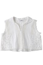 【アユーシ/AAYUSHI】のイスラミックノースリーブブラウス 人気、トレンドファッション・服の通販 founy(ファニー) ファッション Fashion レディースファッション Fashion for Women トップス・カットソー Cut & Sew Tops キャミソール&ノースリーブ Camisoles & Sleeveless Tops シャツ・ブラウス・オフィスカジュアル Elegant Blouses & Button-Ups インド Indian Textile コンパクト Compact, Small Size 今季 This Season, Current Season テクスチャー Texture, Textured Fabric なめらか Smooth, Silky Texture ノースリーブ Sleeveless, No-Sleeve バランス Balance, Style Balance パッチワーク Patchwork, Mixed Fabric ベスト Vest, Waistcoat ランダム Random, Irregular レース Lace, Lace Fabric ワーク Workwear, Utility Style おすすめ Recommended / Our Picks エレガント 上品 Elegant 新作・新入荷 New Arrivals / New In thumbnail ホワイト|ID: prp329100004878627 ipo3291000000036397153