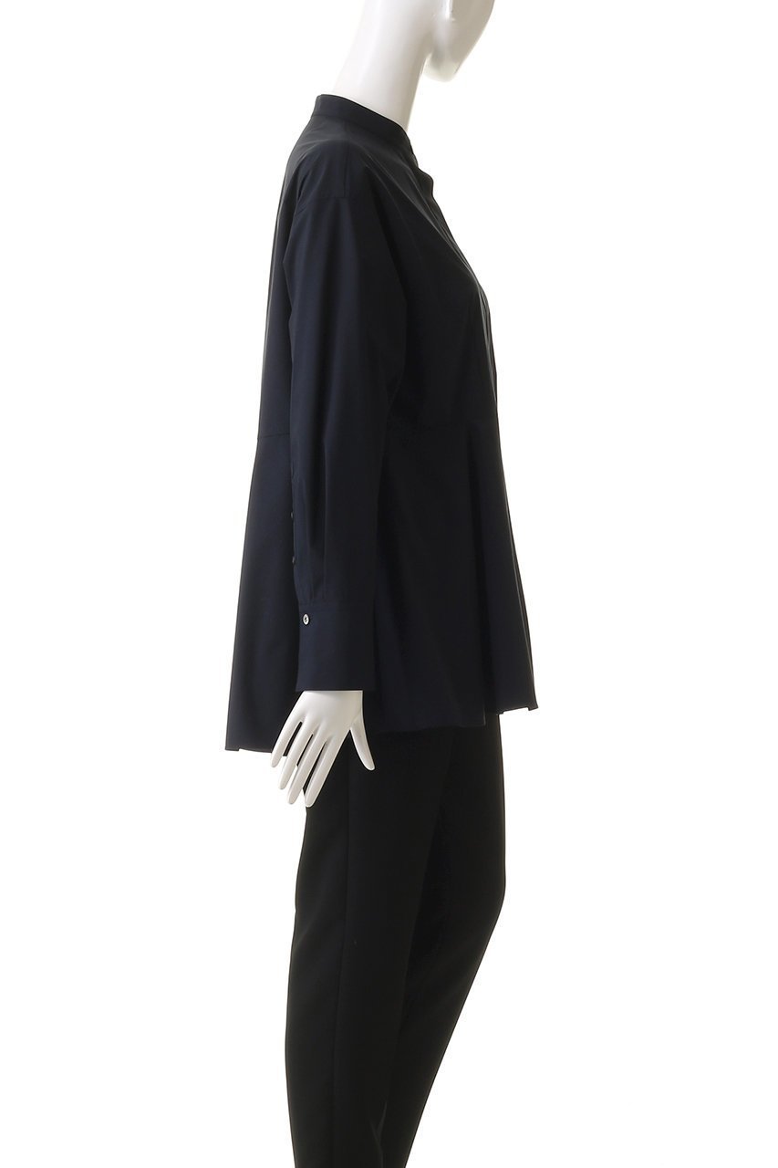 【ル フィル/LE PHIL】のSOLOTEXペプラムブラウス 人気、トレンドファッション・服の通販 founy(ファニー) 　ファッション　Fashion　レディースファッション　Fashion for Women　トップス・カットソー　Cut & Sew Tops　シャツ・ブラウス・オフィスカジュアル　Elegant Blouses & Button-Ups　シンプル　Simple, Minimal　ストレッチ　Stretch, Stretchy Fabric　スリーブ　Sleeve, Long Sleeve / Short Sleeve　タフタ　Taffeta, Structured Fabric　ドレープ　Drape, Draping Fabric　ペプラム　Peplum, Flared Hem　ロング　Long, Long-Length　other-3|ID: prp329100004878641 ipo3291000000036397557