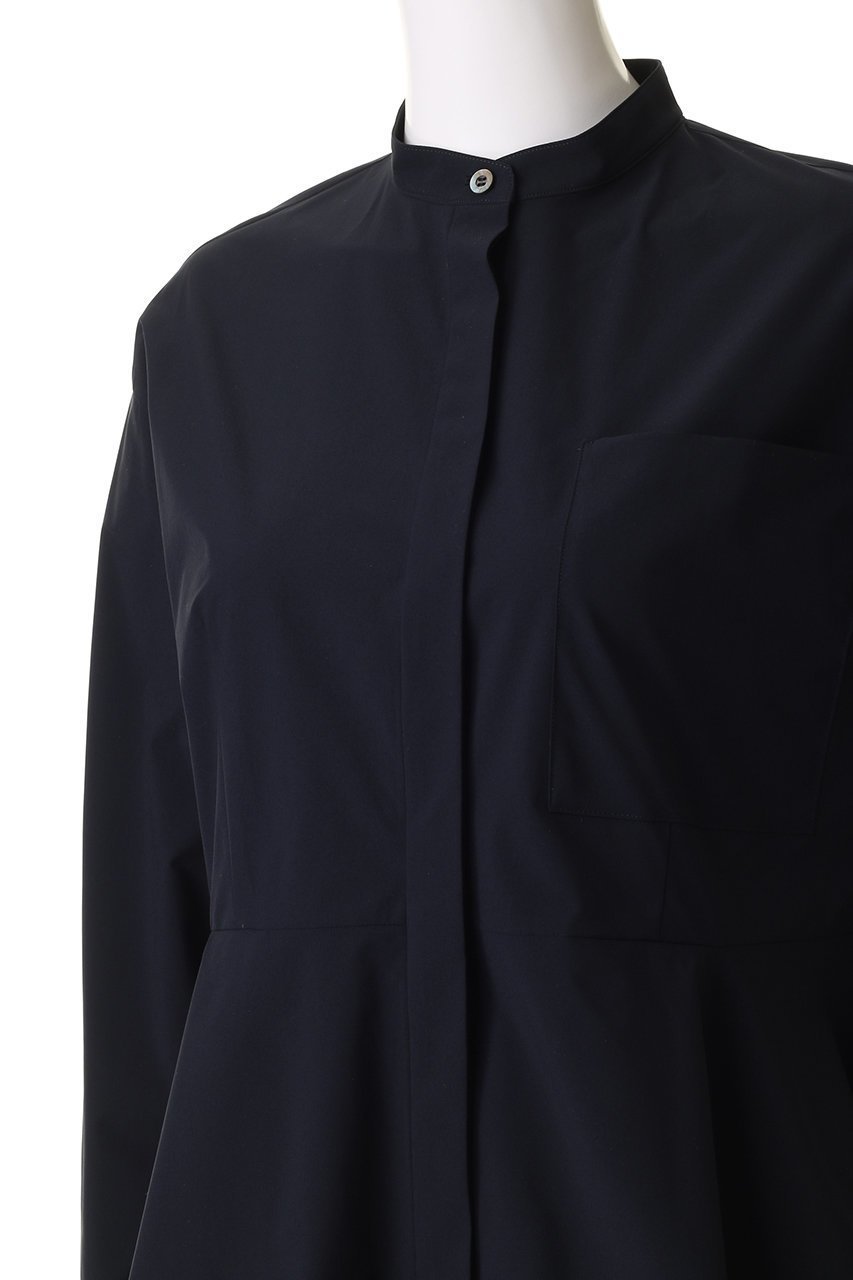 【ル フィル/LE PHIL】のSOLOTEXペプラムブラウス 人気、トレンドファッション・服の通販 founy(ファニー) 　ファッション　Fashion　レディースファッション　Fashion for Women　トップス・カットソー　Cut & Sew Tops　シャツ・ブラウス・オフィスカジュアル　Elegant Blouses & Button-Ups　シンプル　Simple, Minimal　ストレッチ　Stretch, Stretchy Fabric　スリーブ　Sleeve, Long Sleeve / Short Sleeve　タフタ　Taffeta, Structured Fabric　ドレープ　Drape, Draping Fabric　ペプラム　Peplum, Flared Hem　ロング　Long, Long-Length　other-5|ID: prp329100004878641 ipo3291000000036397559