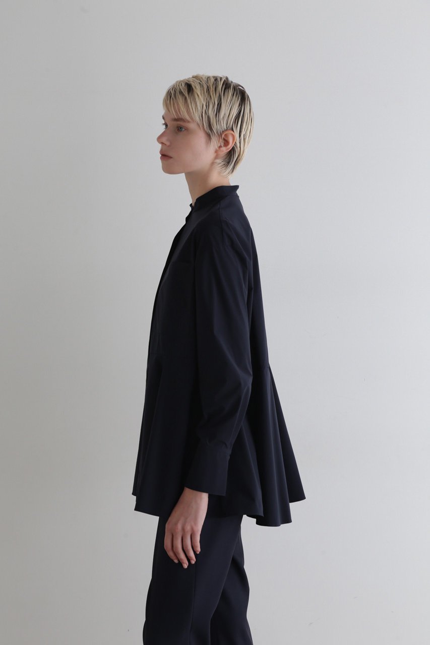 【ル フィル/LE PHIL】のSOLOTEXペプラムブラウス 人気、トレンドファッション・服の通販 founy(ファニー) 　ファッション　Fashion　レディースファッション　Fashion for Women　トップス・カットソー　Cut & Sew Tops　シャツ・ブラウス・オフィスカジュアル　Elegant Blouses & Button-Ups　シンプル　Simple, Minimal　ストレッチ　Stretch, Stretchy Fabric　スリーブ　Sleeve, Long Sleeve / Short Sleeve　タフタ　Taffeta, Structured Fabric　ドレープ　Drape, Draping Fabric　ペプラム　Peplum, Flared Hem　ロング　Long, Long-Length　other-6|ID: prp329100004878641 ipo3291000000036397560