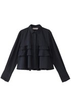 【マリリンムーン/MARILYN MOON】のレイヤードラッフルブラウス ネイビー|ID: prp329100004878644 ipo3291000000036397752