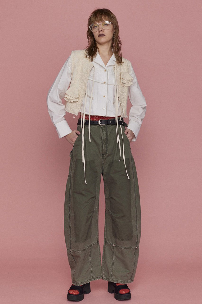 【メゾンスペシャル/MAISON SPECIAL】のFlower Rustic Tops/フラワーラスティックトップス 人気、トレンドファッション・服の通販 founy(ファニー) 　ファッション　Fashion　レディースファッション　Fashion for Women　トップス・カットソー　Cut & Sew Tops　キャミソール&ノースリーブ　Camisoles & Sleeveless Tops　シャツ・ブラウス・オフィスカジュアル　Elegant Blouses & Button-Ups　インナー　Innerwear　コンパクト　Compact, Small Size　ノースリーブ　Sleeveless, No-Sleeve　ビスチェ　Bustier, Corset Top　フラワー　Flower, Floral　フロント　Front, Front Design　モチーフ　Motif, Design Theme　リボン　Ribbon, Bow　other-6|ID: prp329100004878645 ipo3291000000036397785