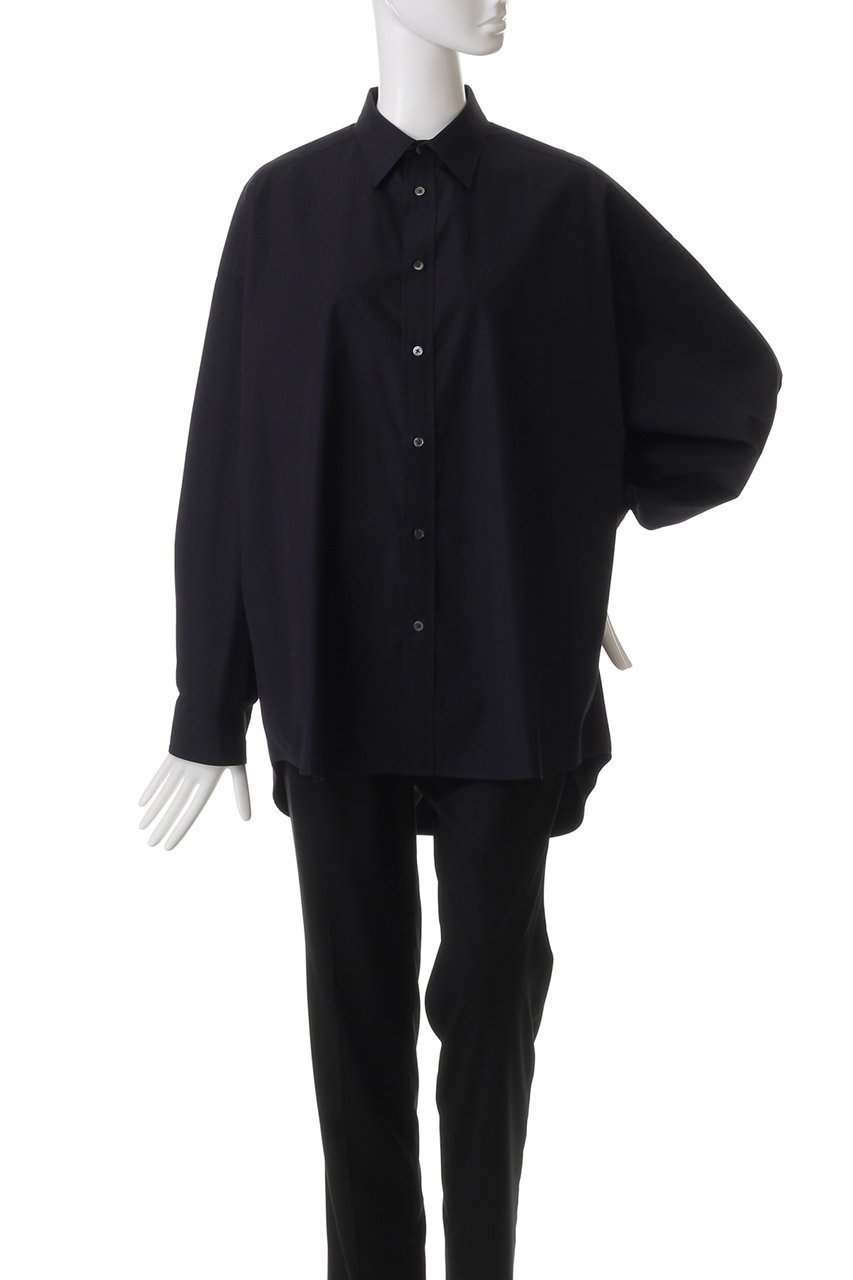 【グラフペーパー/Graphpaper】のHigh Count Broad L/S Oversized Regular Collar Shirt/シャツ 人気、トレンドファッション・服の通販 founy(ファニー) 　ファッション　Fashion　レディースファッション　Fashion for Women　トップス・カットソー　Cut & Sew Tops　シャツ・ブラウス・オフィスカジュアル　Elegant Blouses & Button-Ups　ショルダー　Shoulder, Shoulder Strap　スリーブ　Sleeve, Long Sleeve / Short Sleeve　ドロップ　Drop Shoulder, Dropped Style　ロング　Long, Long-Length　other-2|ID: prp329100004878649 ipo3291000000036398036