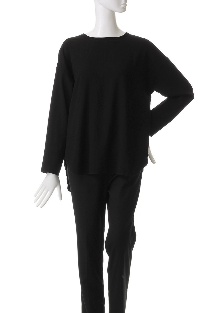 【プルミエ アロンディスモン/1er Arrondissement】のジョーゼットプルオーバー 人気、トレンドファッション・服の通販 founy(ファニー) 　ファッション　Fashion　レディースファッション　Fashion for Women　トップス・カットソー　Cut & Sew Tops　シャツ・ブラウス・オフィスカジュアル　Elegant Blouses & Button-Ups　カジュアルプルオーバー・ニットトップス　Pullovers & Knit Tops / Casual Pullovers　シンプル　Simple, Minimal　ジョーゼット　Georgette, Semi-Sheer Fabric　スリーブ　Sleeve, Long Sleeve / Short Sleeve　ドレープ　Drape, Draping Fabric　ロング　Long, Long-Length　other-2|ID: prp329100004878650 ipo3291000000036398088