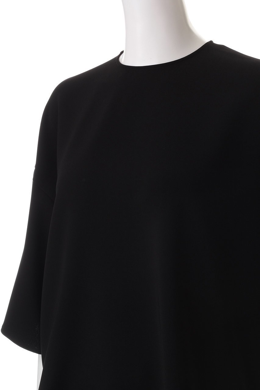 【ドメル/DOMELLE】のバック ラウンド ヘム ブラウス 人気、トレンドファッション・服の通販 founy(ファニー) 　ファッション　Fashion　レディースファッション　Fashion for Women　トップス・カットソー　Cut & Sew Tops　シャツ・ブラウス・オフィスカジュアル　Elegant Blouses & Button-Ups　バッグ　Bags　インナー　Innerwear　カッティング　Cutting Detail　ショート　Short, Short Length　シンプル　Simple, Minimal　ジャケット　Jacket, Outerwear　スリーブ　Sleeve, Long Sleeve / Short Sleeve　ドレープ　Drape, Draping Fabric　ラウンド　Round, Round Neck　定番　Standard, Basic Item　other-5|ID: prp329100004878654 ipo3291000000036398333