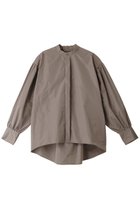 【オブリオ/AUBRIOT】のメモリータフタ ブラウス 人気、トレンドファッション・服の通販 founy(ファニー) ファッション Fashion レディースファッション Fashion for Women トップス・カットソー Cut & Sew Tops シャツ・ブラウス・オフィスカジュアル Elegant Blouses & Button-Ups イタリア Italy スリーブ Sleeve, Long Sleeve / Short Sleeve タフタ Taffeta, Structured Fabric フェミニン Feminine, Girly フォルム Silhouette, Form ベーシック Basic, Essential モダン Modern, Contemporary ロング Long, Long-Length thumbnail モカブラウン|ID: prp329100004878664 ipo3291000000036399550