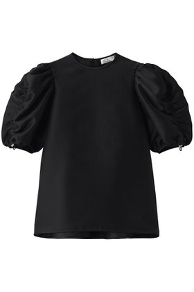 【ジェイドット/j.】のオクタダブルクロス 袖シャーリングブラウス 人気、トレンドファッション・服の通販 founy(ファニー) ファッション Fashion レディースファッション Fashion for Women トップス・カットソー Cut & Sew Tops シャツ・ブラウス・オフィスカジュアル Elegant Blouses & Button-Ups オケージョン Occasion Wear シャーリング Shirring, Ruched ショート Short, Short Length スリーブ Sleeve, Long Sleeve / Short Sleeve パーティ Party, Party Style フォルム Silhouette, Form 新作・新入荷 New Arrivals / New In |ID:prp329100004878669