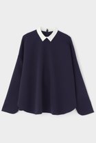 【ル フィル/LE PHIL】のスキューバーダンボールブラウス ネイビー|ID: prp329100004878680 ipo3291000000036400381