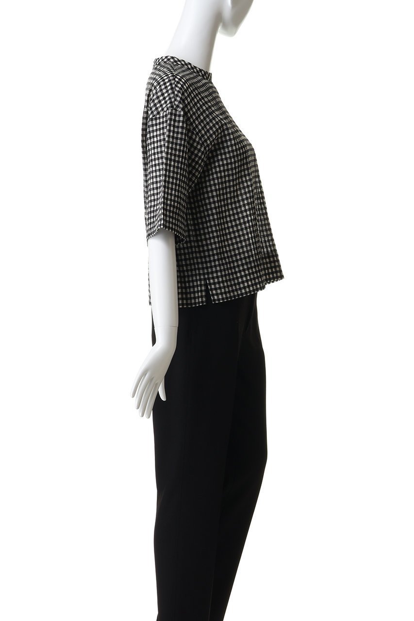 【ティアラ/Tiara】のギンガムチェックTブラウス 人気、トレンドファッション・服の通販 founy(ファニー) ファッション Fashion レディースファッション Fashion for Women トップス・カットソー Cut & Sew Tops シャツ・ブラウス・オフィスカジュアル Elegant Blouses & Button-Ups ギンガム Gingham, Gingham Fabric シアー Sheer, See-Through ショート Short, Short Length スリーブ Sleeve, Long Sleeve / Short Sleeve チェック Check, Plaid, Tartan エレガント 上品 Elegant 夏 Summer 新作・新入荷 New Arrivals / New In 春 Spring S/S・春夏 SS, Spring/Summer, Warm Season other-3|ID: prp329100004878685 ipo3291000000036400433