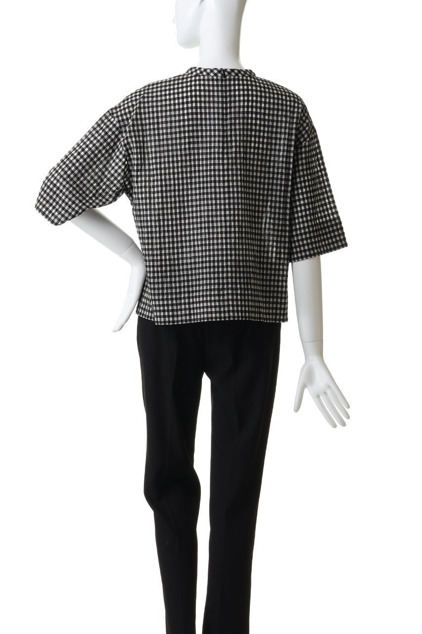 【ティアラ/Tiara】のギンガムチェックTブラウス 人気、トレンドファッション・服の通販 founy(ファニー) ファッション Fashion レディースファッション Fashion for Women トップス・カットソー Cut & Sew Tops シャツ・ブラウス・オフィスカジュアル Elegant Blouses & Button-Ups ギンガム Gingham, Gingham Fabric シアー Sheer, See-Through ショート Short, Short Length スリーブ Sleeve, Long Sleeve / Short Sleeve チェック Check, Plaid, Tartan エレガント 上品 Elegant 夏 Summer 新作・新入荷 New Arrivals / New In 春 Spring S/S・春夏 SS, Spring/Summer, Warm Season other-4|ID: prp329100004878685 ipo3291000000036400434