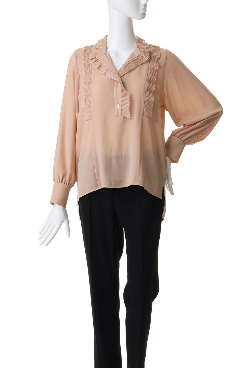 【ティアラ/Tiara】のプリーツディテールブラウス 人気、トレンドファッション・服の通販 founy(ファニー) ファッション Fashion レディースファッション Fashion for Women トップス・カットソー Cut & Sew Tops シャツ・ブラウス・オフィスカジュアル Elegant Blouses & Button-Ups おすすめ Recommended / Our Picks エアリー Airy Texture オケージョン Occasion Wear シアー Sheer, See-Through ジャケット Jacket, Outerwear ジョーゼット Georgette, Semi-Sheer Fabric スリーブ Sleeve, Long Sleeve / Short Sleeve パーティ Party, Party Style フリル Frill, Ruffle プリーツ Pleats, Pleated ロング Long, Long-Length エレガント 上品 Elegant 新作・新入荷 New Arrivals / New In other-2|ID: prp329100004878686 ipo3291000000036400440