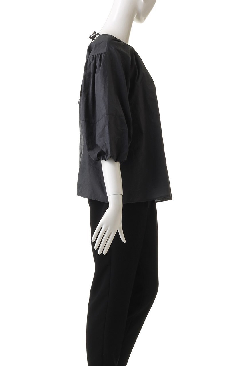 【マルティニーク/martinique】のクラッシュタフタバルーンスリーブブラウス 人気、トレンドファッション・服の通販 founy(ファニー) 　ファッション　Fashion　レディースファッション　Fashion for Women　トップス・カットソー　Cut & Sew Tops　シャツ・ブラウス・オフィスカジュアル　Elegant Blouses & Button-Ups　イタリア　Italy　ギャザー　Gathered, Ruffled　クラッシュ　Distressed, Crashed Style　スリーブ　Sleeve, Long Sleeve / Short Sleeve　タフタ　Taffeta, Structured Fabric　ロング　Long, Long-Length　other-3|ID: prp329100004878689 ipo3291000000036400492