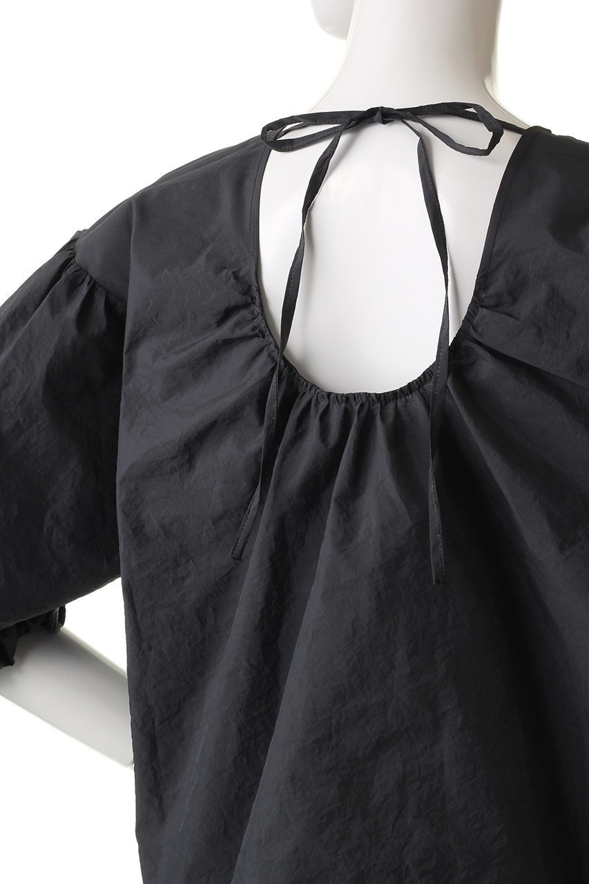 【マルティニーク/martinique】のクラッシュタフタバルーンスリーブブラウス 人気、トレンドファッション・服の通販 founy(ファニー) 　ファッション　Fashion　レディースファッション　Fashion for Women　トップス・カットソー　Cut & Sew Tops　シャツ・ブラウス・オフィスカジュアル　Elegant Blouses & Button-Ups　イタリア　Italy　ギャザー　Gathered, Ruffled　クラッシュ　Distressed, Crashed Style　スリーブ　Sleeve, Long Sleeve / Short Sleeve　タフタ　Taffeta, Structured Fabric　ロング　Long, Long-Length　other-5|ID: prp329100004878689 ipo3291000000036400494