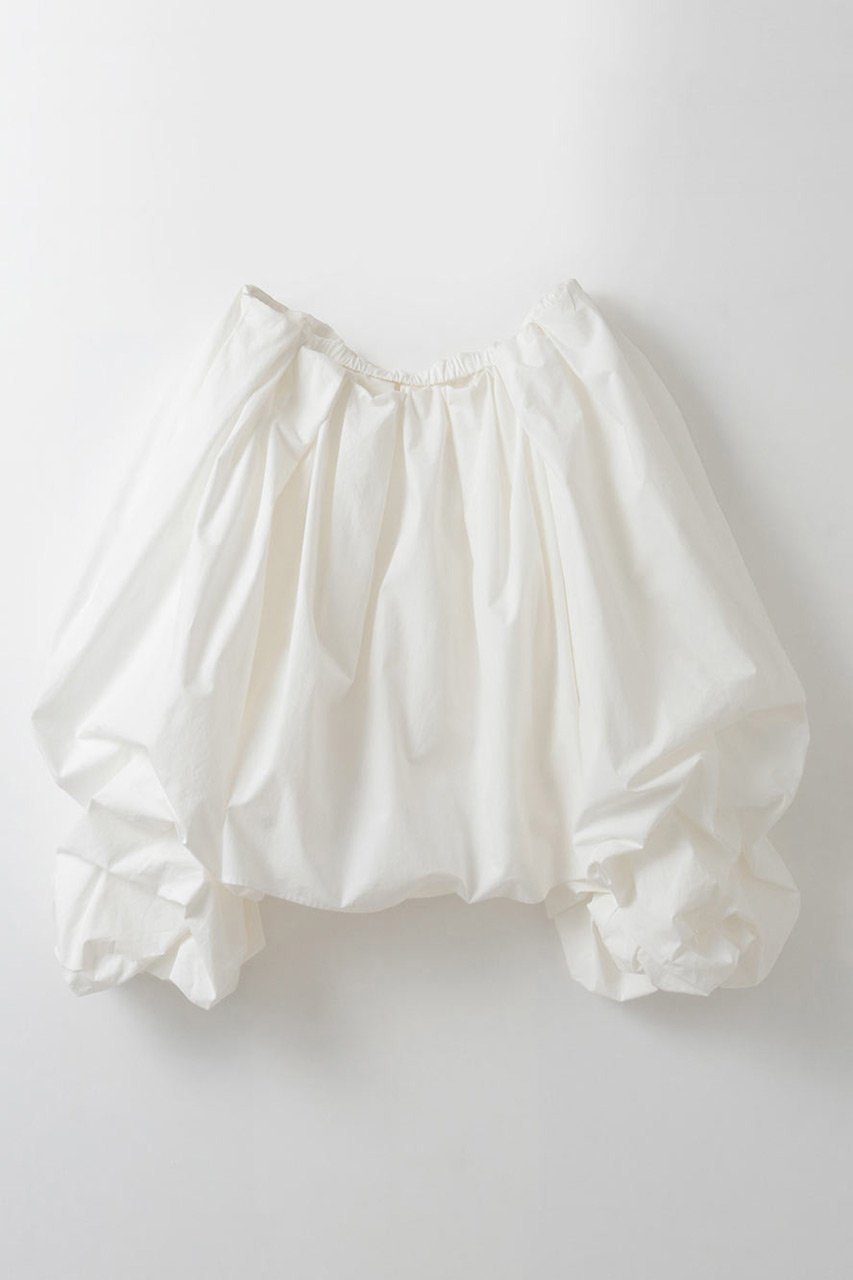 【ハー/HER.】のボリュームスリーブオフショルブラウス インテリア・キッズ・メンズ・レディースファッション・服の通販 founy(ファニー) 　ファッション　Fashion　レディースファッション　Fashion for Women　トップス・カットソー　Cut & Sew Tops　シャツ・ブラウス・オフィスカジュアル　Elegant Blouses & Button-Ups　ボリューム袖・フリルスリーブブラウス　Voluminous & Ruffle Sleeves / Puffy Sleeve Tops　ショルダー　Shoulder, Shoulder Strap　スリーブ　Sleeve, Long Sleeve / Short Sleeve　ダンガリー　Dungaree, Chambray　ベーシック　Basic, Essential　ランダム　Random, Irregular　ロング　Long, Long-Length　新作・新入荷　New Arrivals / New In　春　Spring　オフホワイト|ID: prp329100004878691 ipo3291000000036400519